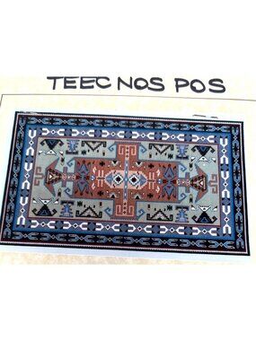 Teec Nos Pos Navajo Weaving Cross-Stitch Pattern By NP Designs Special Edition